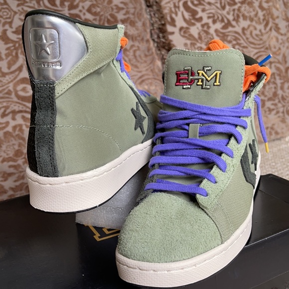 Converse Pro Leather Mid ‘Black History Month’ Men - Picture 10 of 16